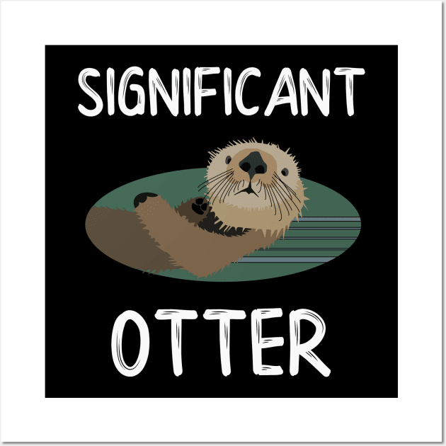 Significant Otter Wall Art by DANPUBLIC